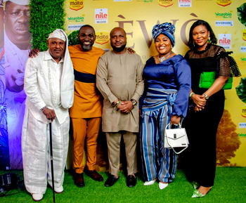 I went on “EWO” movie set two weeks after I lost my daughter,” says Saidi Balogun