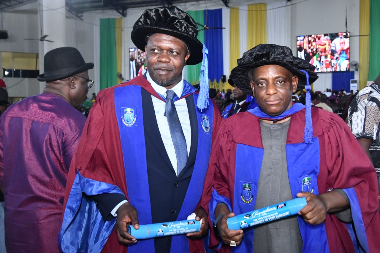 2 NCDMB leaders bag doctorate degrees at UNIPORT convocation
