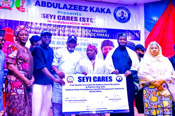 Kaduna Govt, foundation launch free health insurance for 200 vulnerable residents