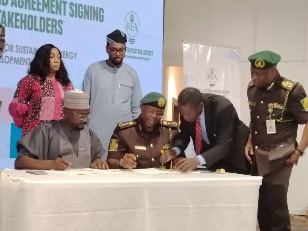NCoS, REA sign MoU to power prisons, empower inmates