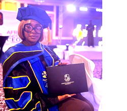 Ezinne Ezeani receives honorary doctorate, continental recognition for empowering African women and girls