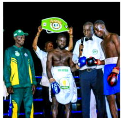 Photos: Oyakojo clinches National Bantamweight title with 35-second knockout