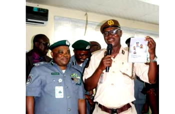 Comptroller Oramalugo launches revised edition of ‘Customs Administration’ at Seme border