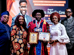 Nigerian Abraham Adeshile receives distinguished fellowship award in Ghana 