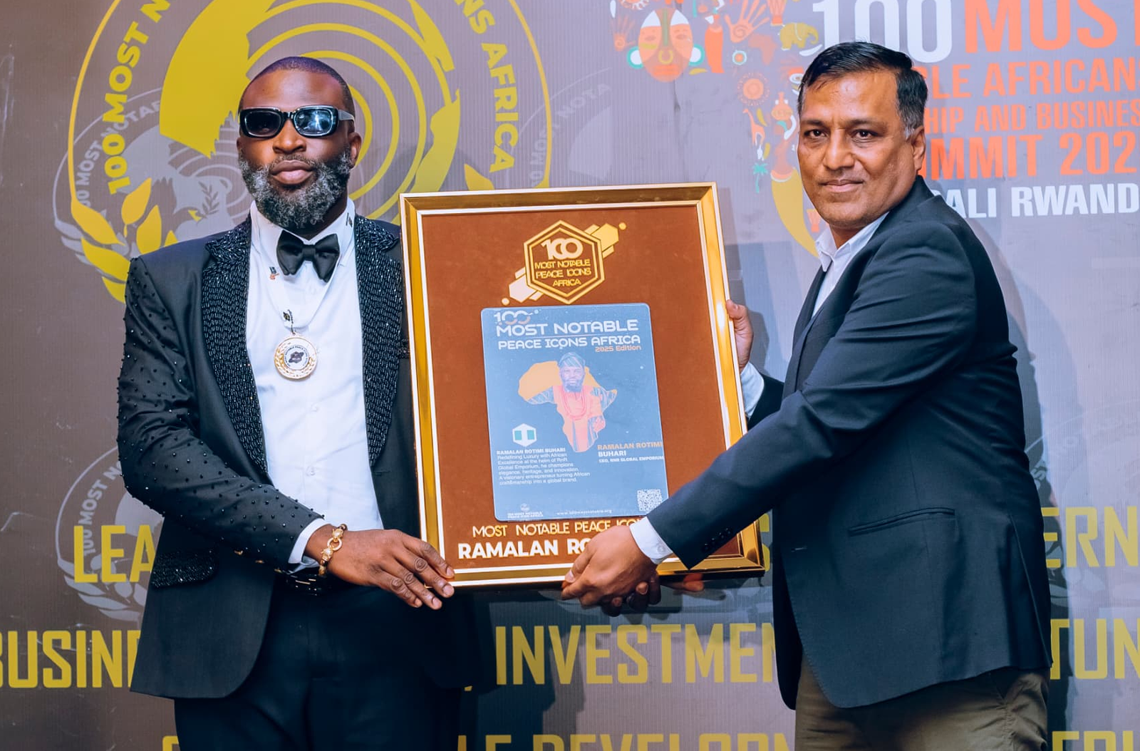 Ramalan Buhari honoured as 100 Most Notable Peace Icons