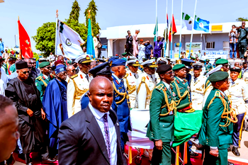 Former President Buhari’s body arrives Daura for burial