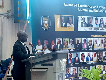 50th Anniversary-Unilorin investitutes alumnus, Ambassadors, distinguished Nigerians with awards of excellence
