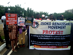 N-Delta: Isoko protest in Abuja over pipeline surveillance