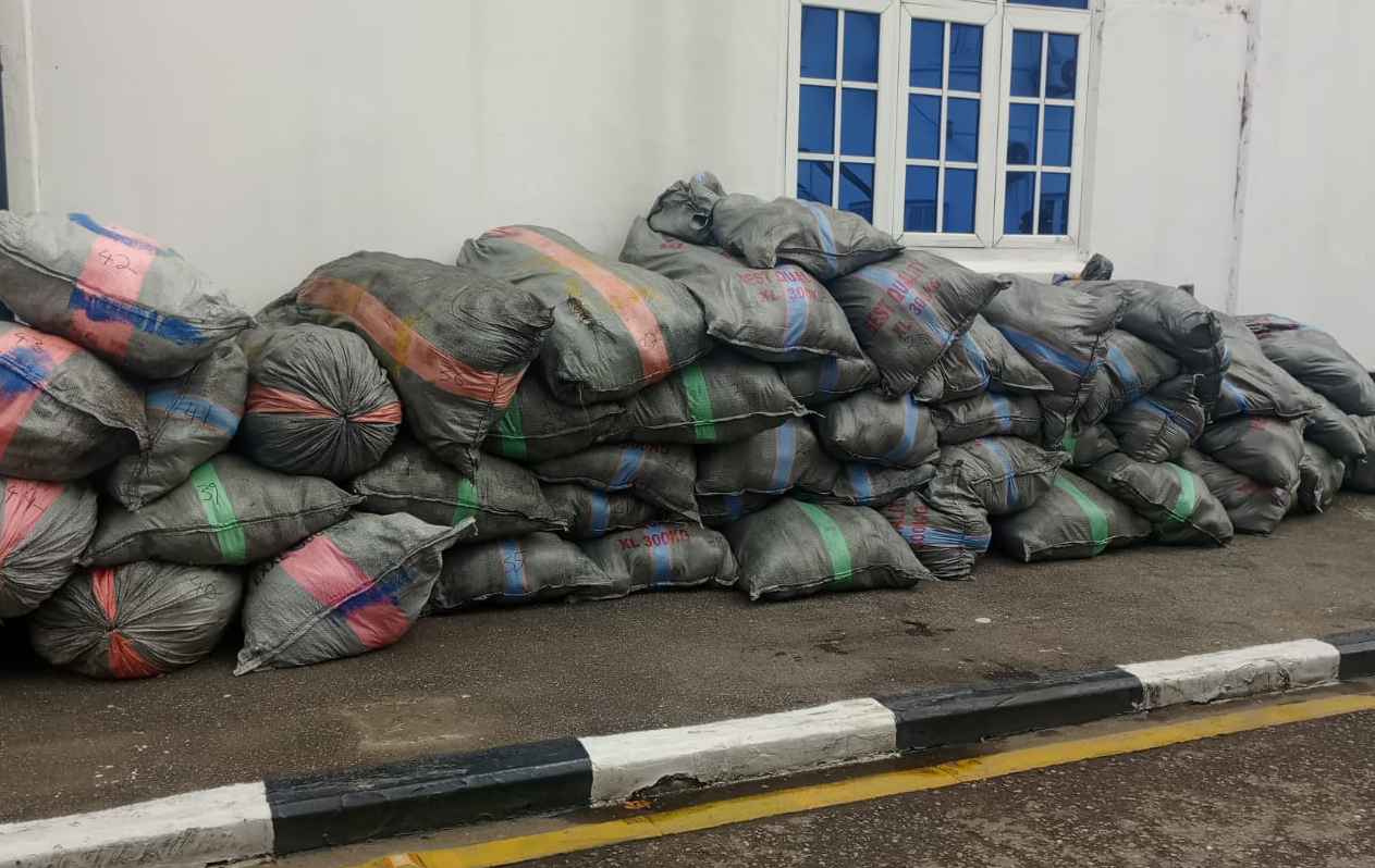 Waterway security: Navy intercepts 1,575kg of cannabis during offloading operation in Lagos