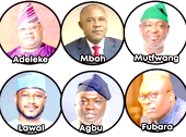 2027: Adeleke, Mbah, Mutfwang, Dauda Lawal, Kefas Agbu, Fubara face tough decision