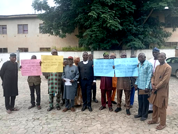 Retired police officers in Kwara protest poor pension, gratuity