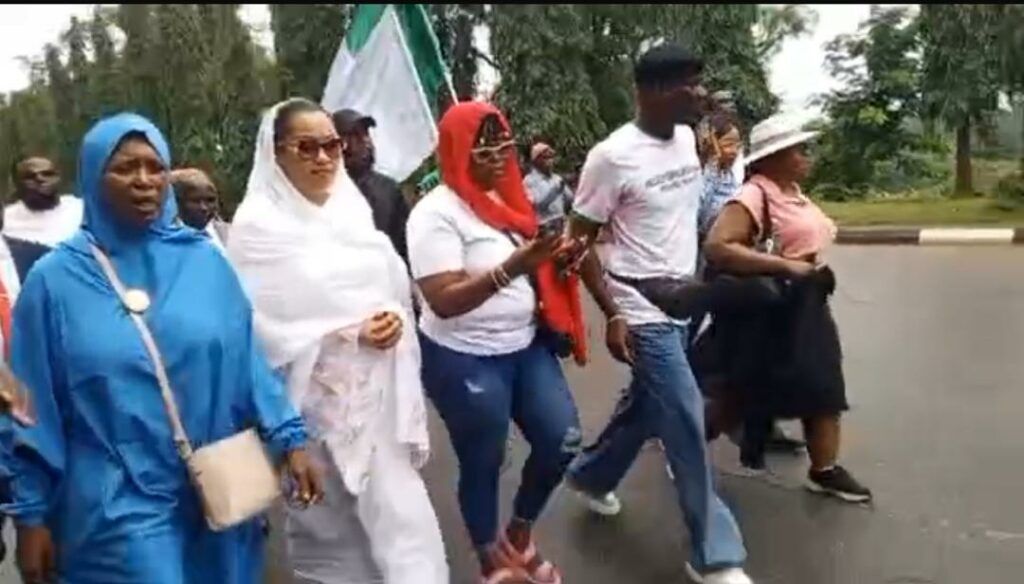 Resumption bid: Drama at Senate as Natasha, security agents clash