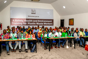 We train plastic collectors to mitigate pollution – Nestlé Nigeria