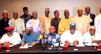 ADC coalition, alliance of displaced politicians — Presidency