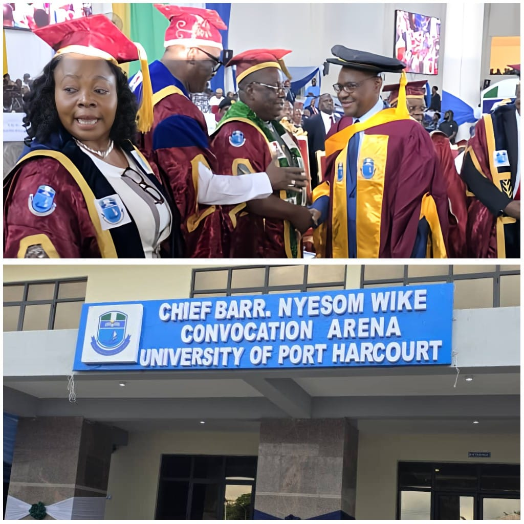 UNIPORT honours Wike, names convocation arena after him
