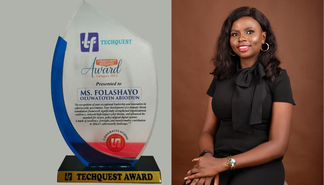 Nigerian Technology Lawyer Wins TechQuest Cybersecurity Excellence Award 2023