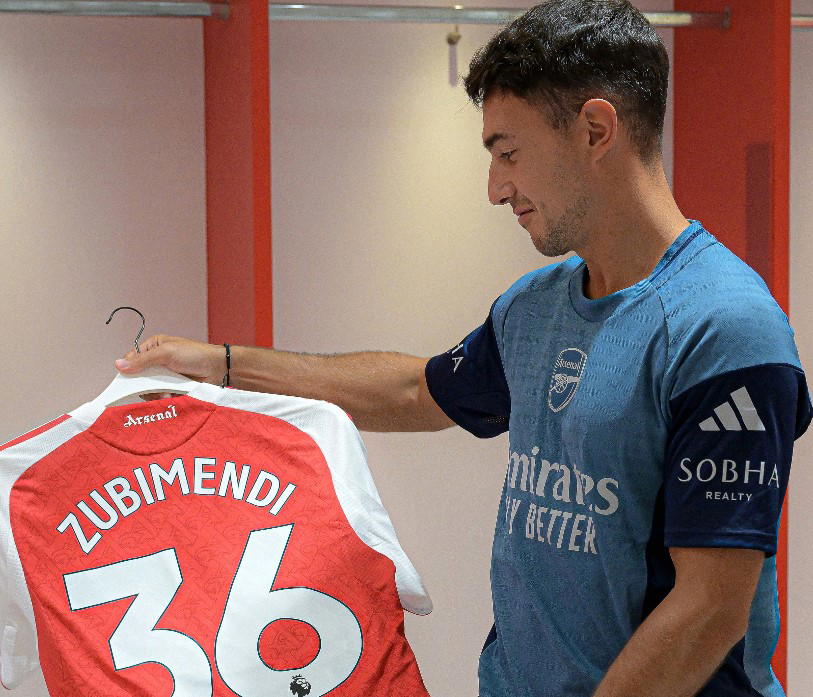 Arsenal sign Spain midfielder Zubimendi