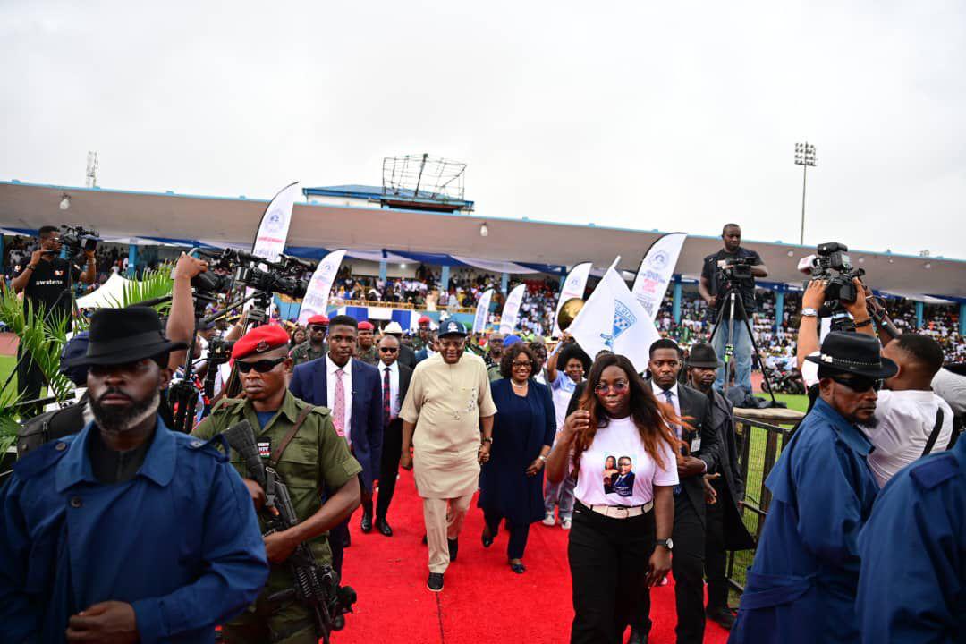 Crowd roars, mandate sealed as Tinubu, Otu get 2027 green light