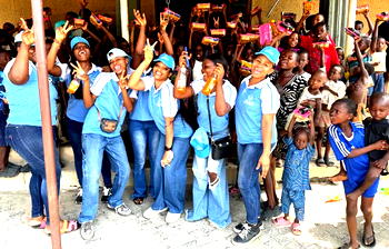 BFL celebrates 3rd anniversary, donates foods in Edo state