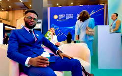 Nigerian delegate Samuel John showcases creative excellence at SPIEF 2025