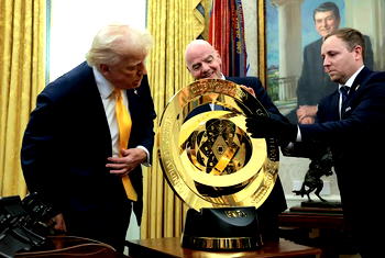 ‘Chelsea lifted duplicate Club World Cup trophy after Trump kept real one’