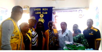 Breastfeeding week: Lagos Ikoyi Lions Club donates baby items to nursing mothers