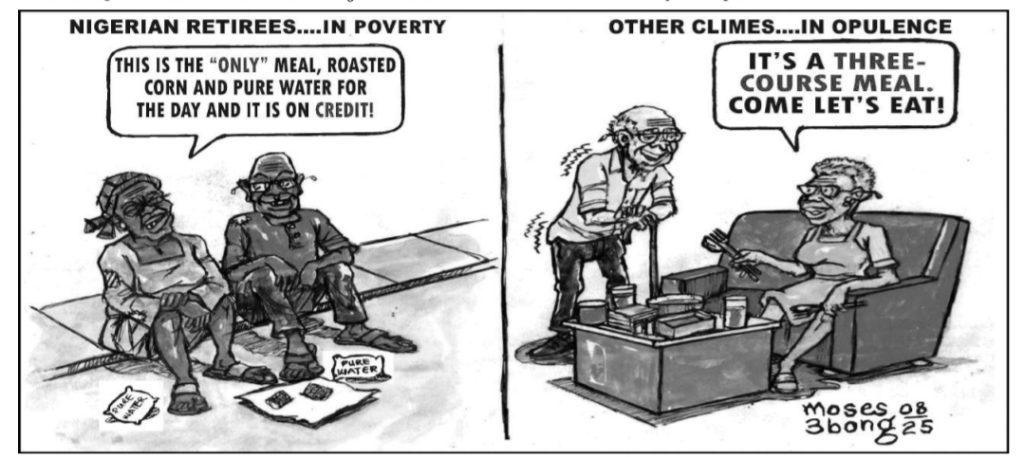 Cartoon: Grandpa replies grandma – ‘Let’s japa’
