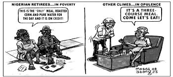 Cartoon: Grandpa replies grandma – ‘Let’s japa’