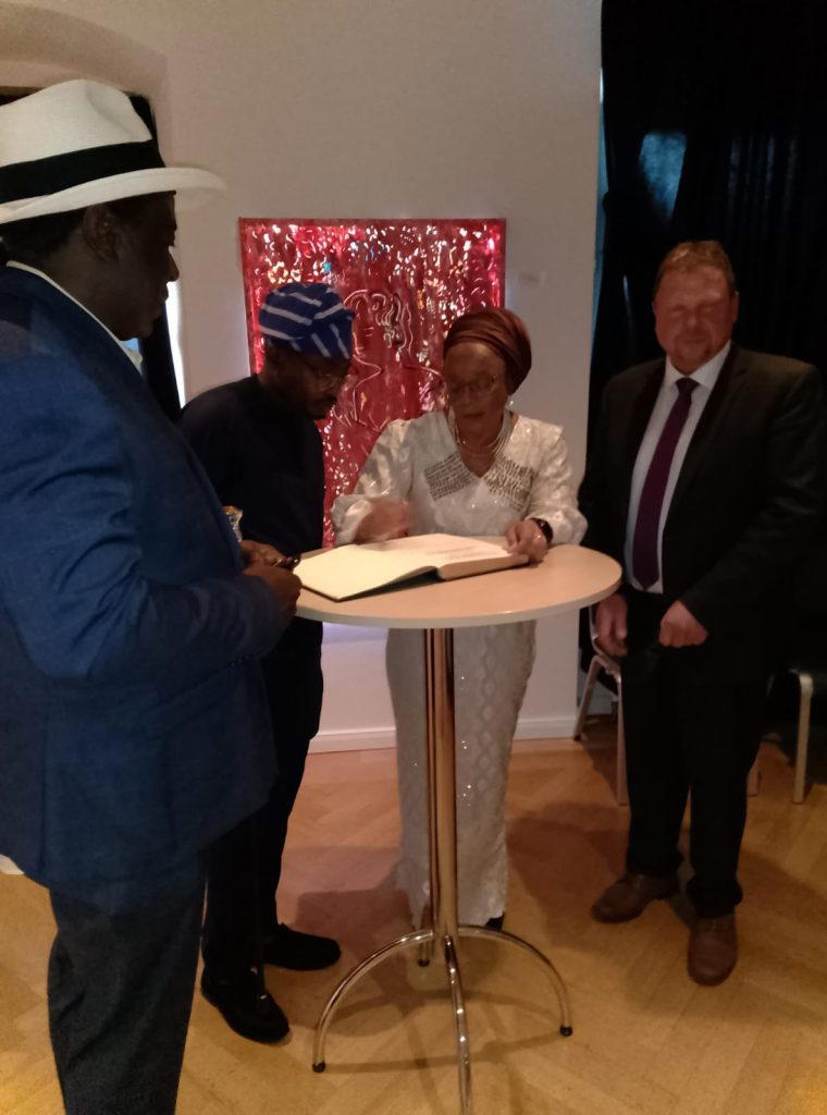 “From Heaven to Hell” exhibition displays Nigerian culture, harmony in Germany