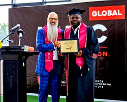 Nigerian entrepreneur named overall best student at university of Utah’s master of business creation programme