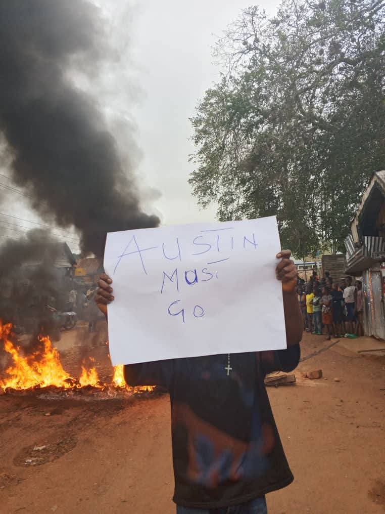 Benue youths protest over kidnappings, killings in Orokam community