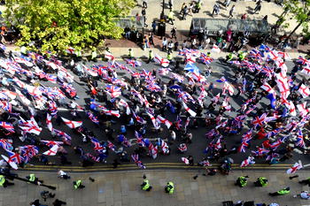 More clashes, arrests at UK immigration protests