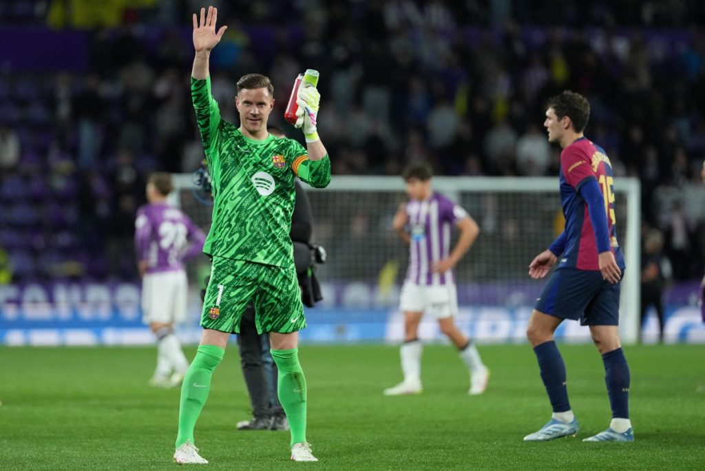 Ter Stegen responds after Barcelona strips him of captaincy