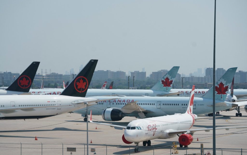 Air Canada cancels more flights as strike continues