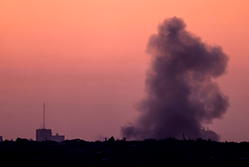 Israel pounds Gaza City after offensive gets green light