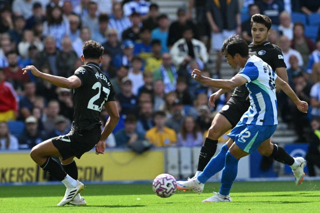 EPL: Brighton fight back to hand Man City second straight defeat