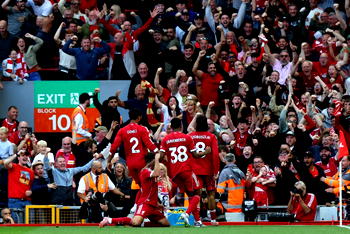 Spectacular Szoboszlai freekick gives Liverpool 1-0 win against Arsenal