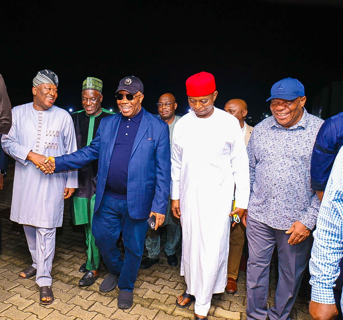 Akpabio returns to Nigeria amidst ill health