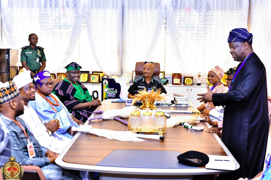 Alaafin visits Speaker, IGP in Abuja