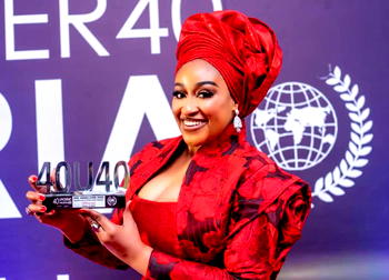 Amaka Diane Okeke shines at 40 under 40 Nigeria gala