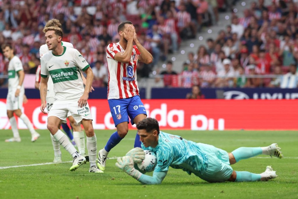 FBL-ESP-LIGA-ATLETICO MADRID-ELCHE