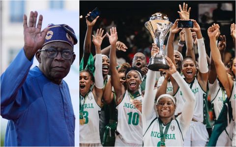 I look forward to receiving you in Abuja – Tinubu to victorious D’Tigress