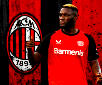 AC Milan reach verbal agreement for Victor Boniface deal