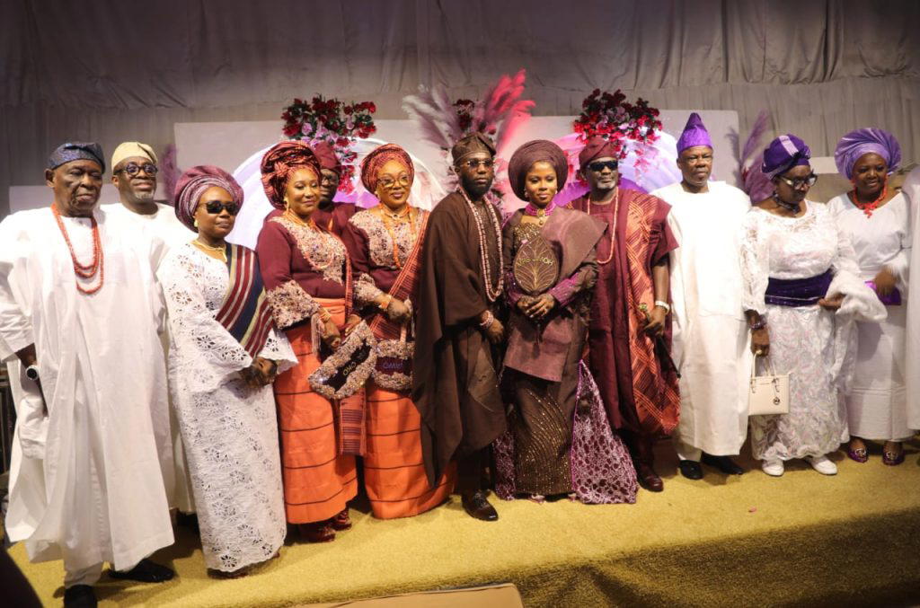Obasanjo, Emir Sanusi, Osoba, Amosun, senators shut down Abeokuta for Yemi Kolapo’s daughter’s wedding