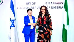 Nigeria raises concern over Gaza crisis in talks with Israel