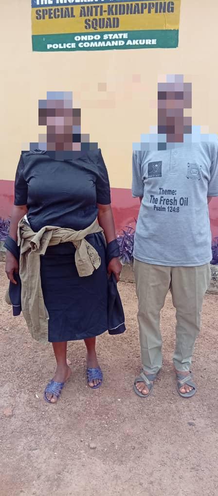 Ondo Police arrests Pastor, wife over fake kidnap to extort N10m from relatives abroad