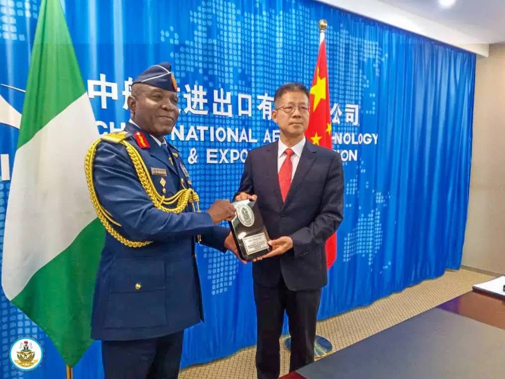 NAF strengthens defence partnership with China
