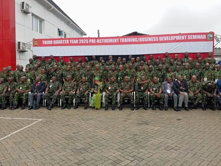 COAS cautions military personnel against extravagant lifestyle after retirement