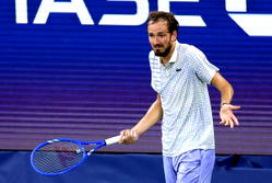 Sabalenka, Djokovic into US Open round two as fuming Medvedev exits