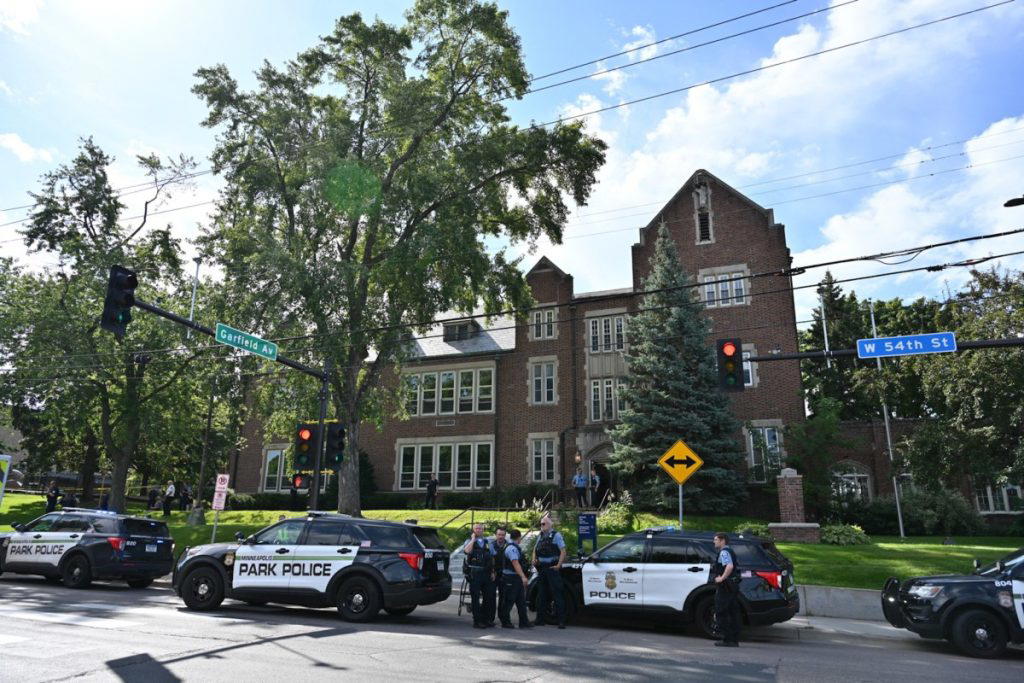 Shooter kills 2 children in Minneapolis church, 17 people injured